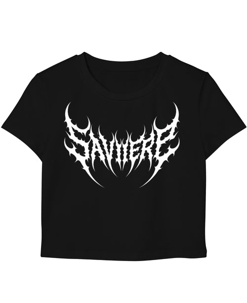 Black Baby Tee Front Design